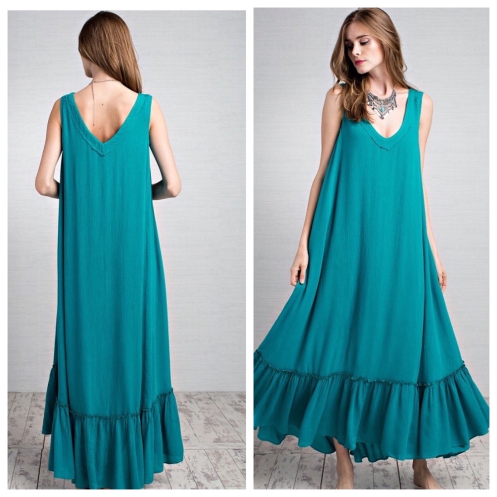Turquoise maxi